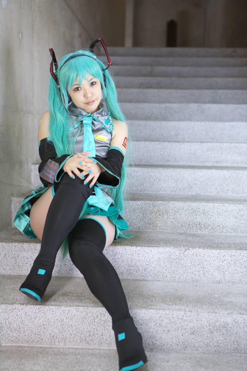 [Cosplay]Vocaloid-性感的Hatsune Mike